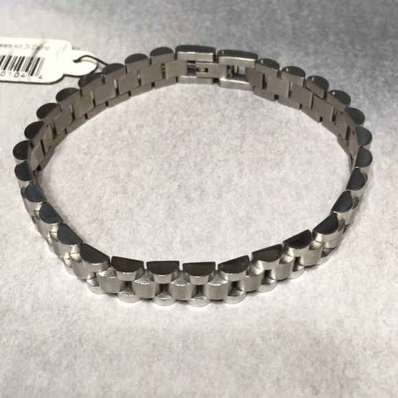 Other - Stainless steel bracelet 3/8 inch Men NEW